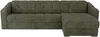 Vente-unique - DARIELO Sofa Stoff Grün - B 223 cm152 cm x H 85 cm x L 295 cm Bild 4