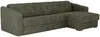 Vente-unique - DARIELO Sofa Stoff Grün - B 223 cm152 cm x H 85 cm x L 295 cm Bild 5