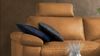 KAWOLA Sofa LOLA Ecksofa Stoff cognac mit motorischer Relaxfunktion Recamiere rechts 82 x 178 x 233 cm Bild 5