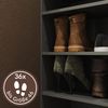 Schuhschrank Pes 4 Türen 36 Paar Sand : Sand / Grafit Bild 3