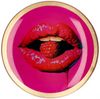 Giftcompany - Glasteller "Love Plates" Mund Dekoteller D 13cm Pink 1213004013 Bild 1