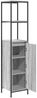 vidaXL Badschrank mit Regalen Grau Sonoma 36x35x165 cm 861910 Bild 5