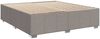 vidaXL Bettgestell ohne Matratze Taupe 180x200 cm Stoff 3284857 Bild 3