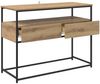 Konsolentisch, Beistelltisch, Konsole Artisan-Eiche 100 x 40 x 75 cm Holzwerkstoff Bild 5