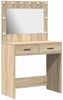 vidaXL Schminktisch Sonoma-Eiche 78,5 x 41 x 135 cm Holzwerkstoff 865030 Bild 2