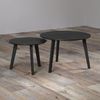 INOSIGN Couchtisch Ronda (Set, 2-St), Beistelltische mit Massivholzfüßen - Maße (B/T/H) 50-70/39-45/50-70 cm Bild 5