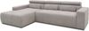 DOMO. collection Ecksofa Brandon, Couch in L-Form mit Kopfteilverstellung, Sofa, Polsterecke, Eckcouch, Polstergarnitur 285 x 175 x 80 cm (BxTxH), silber Bild 3