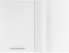 XORA 'PRIMUS' Aufsatz Eckschrank Küchenschrank, Holznachbildung weiß, 100 x 76 x 68 cm, höhenverstellbare Fachböden Bild 4