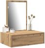 vidaXL Schminktisch mit Schubladen Braun 60 x 40 x 70 cm Holzwerkstoff 865198 Bild 3