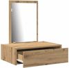 vidaXL Schminktisch mit Schubladen Braun 60 x 40 x 70 cm Holzwerkstoff 865198 Bild 5