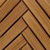 Teak-Hochschrank HWC-M74, Badschrank, 1 Tür 4 Fächer, hochwertiges B-Grade-Teak (Kernholz, 20-30 Jahre) 181x40x35cm Bild 4