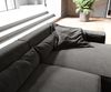 Ecksofa Sirpio XL 370x170 cm Mikrofaser Schwarz Recamiere variabel Bild 5