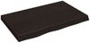 vidaXL Waschtischplatte Dunkelbraun 80x60x2 cm Massivholz Behandelt 3156218 Bild 2