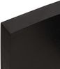 vidaXL Waschtischplatte Dunkelbraun 80x60x2 cm Massivholz Behandelt 3156218 Bild 5