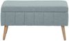 OTTO home Truhenbank AMIRA Sitzbank mit Stauraum, Maße B/T/H: 81/36/43 cm, mit Staufach, in 3 Bezugsqualitäten mit feiner Steppung Bild 3