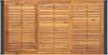 vidaXL Gartentisch mit Beinen in U-Form 160x80x75 cm Massivholz Akazie 319516 Bild 5