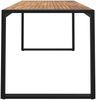 vidaXL Gartentisch mit Beinen in U-Form 160x80x75 cm Massivholz Akazie 319516 Bild 4