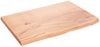 vidaXL Wandregal Hellbraun 60x40x2 cm Massivholz Eiche Behandelt 363647 Bild 2