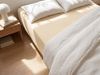 Spannbettlaken JANBU Baumwolle 140x200 cm Beige Bild 3