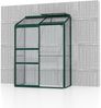 Vitavia Gewächshaus Ida 900, smaragd, ESG 3mm Bild 3
