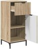 vidaXL Badezimmerschrank mit Schubladen Sonoma-Eiche 39,5 x 36 x 88 cm 883396 Bild 4