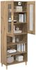 vidaXL Highboard Artisan-Eiche 69,5 x 34 x 180 cm 3415923 Bild 3