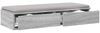 vidaXL Bettschubladen Graues Sonoma 100 x 36,5 x 16,5 cm Holzwerkstoff 866912 Bild 3