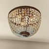 Mirabeau Hängeleuchten Deckenlampe Tarim braun/klar Bild 2