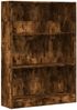 vidaXL Bücherregal Räuchereiche 80x24x109 cm Holzwerkstoff 857839 Bild 2