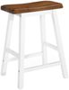 vidaXL Barhocker 2 Stk. Massivholz 245546 Bild 2