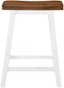 vidaXL Barhocker 2 Stk. Massivholz 245546 Bild 3