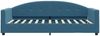 vidaXL Tagesbett mit Matratze Blau 90x200 cm Samt 3197276 Bild 4