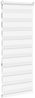 vidaXL Doppelrollo Weiß 60x150 cm Stoffbreite 55,9 cm Polyester 4014747 Bild 4