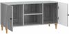 vidaXL TV-Schränk Graues Sonoma 102 x 34,5 x 50 cm Holzwerkstoff 894241 Bild 3