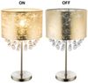 Kristalllampe, Blattgold, Nickel matt, 1x E27 Bild 5