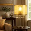 Kristalllampe, Blattgold, Nickel matt, 1x E27 Bild 3