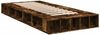 vidaXL Bettgestell Räuchereiche 75x190 cm Holzwerkstoff 3280535 Bild 3