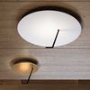 s.luce Hook LED Wand- und Deckenlampe Blattgold 45x45cm Bild 4