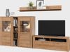 Home affaire Wohnzimmer-Set Larona, Wohnwand, Set 3 teilig, (3-St), Wohnzimmer Set bestehend aus 1 TV-Board, 1 Highboard,1 Wandregal Bild 4