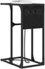 vidaXL Nachttisch Schwarz Eichen-Optik 41,5 x 26 x 60,5 cm 859600 Bild 3