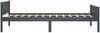 vidaXL Massivholzbett Kiefer Grau 100x200 cm 322125 Bild 3