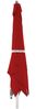 Doppler Sonnenschirm / Ampelschirm "Expert 300 x 300", rot, 300 x 300 cm Bild 5
