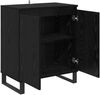 vidaXL Sideboard Schwarz Eichen-Optik 60 x 35 x 70 cm Holzwerkstoff 882603 Bild 5