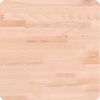 vidaXL Tischplatte 40x40x4 cm Quadratisch Massivholz Buche 355960 Bild 2