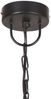 vidaXL Hängelampe Vintage Industriestil 25 W Mehrfarbig Rund 31 cm E27 320550 Bild 4