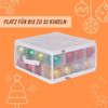 Relaxdays Weihnachtskugel Aufbewahrungsbox Bild 3