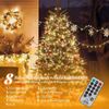 SALCAR 20m 300er LED Lichterkette Weihnachten mit Fernbedienung Bild 3