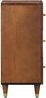 vidaXL Sideboard mit Schubladen Braun 40 x 33 x 75 cm Massivholz Mango 4018759 Bild 4