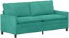 vidaXL Sofa Set 2 pcs Türkis Samt 3417136 Bild 3