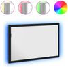 vidaXL Badspiegel mit LED-Leuchten Schwarz Eichen-Optik 60x8,5x37 cm 862547 Bild 2